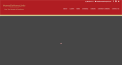 Desktop Screenshot of homedeliverylink.com